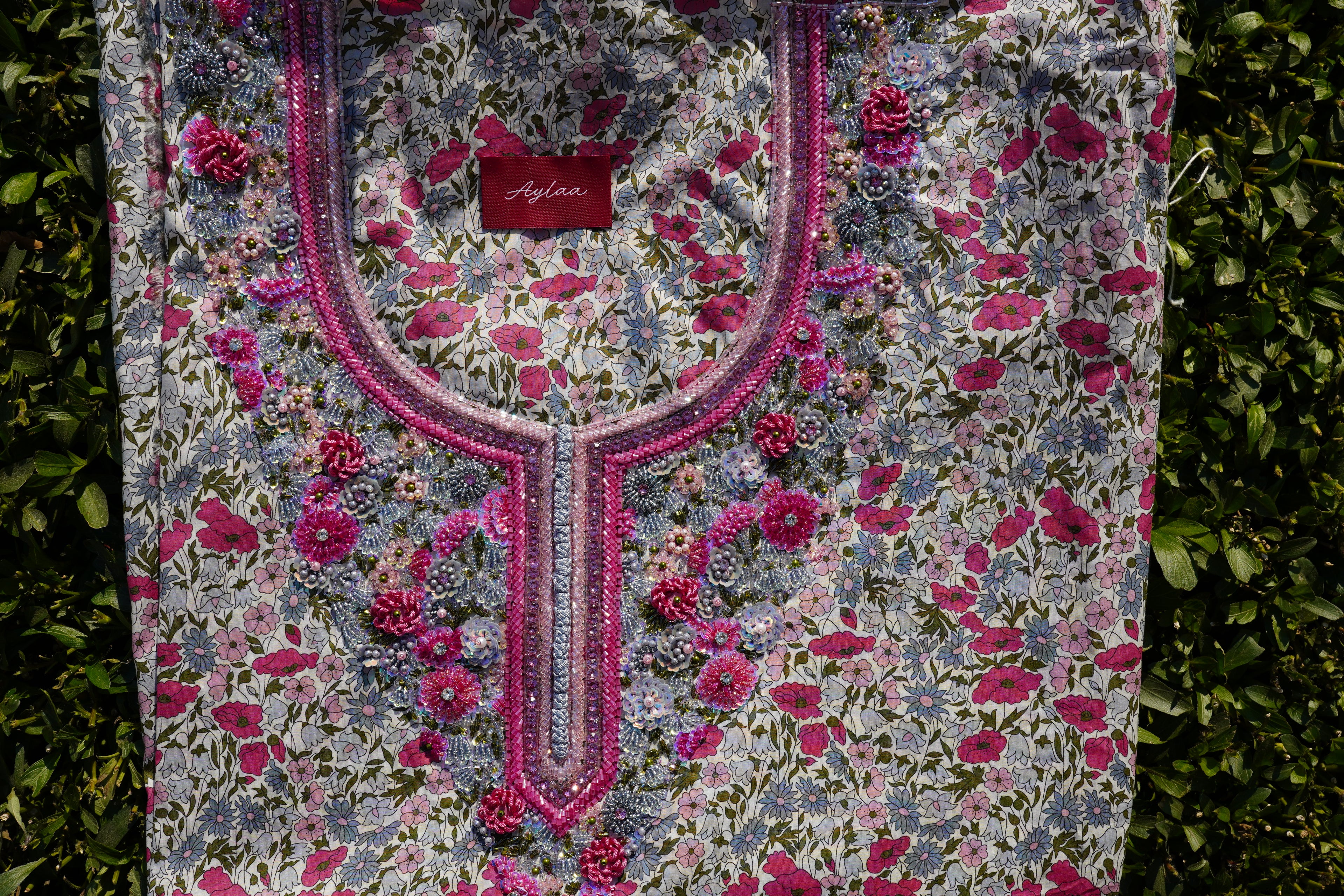 Liberty Poppy & Daisy (Ready Unstitched)