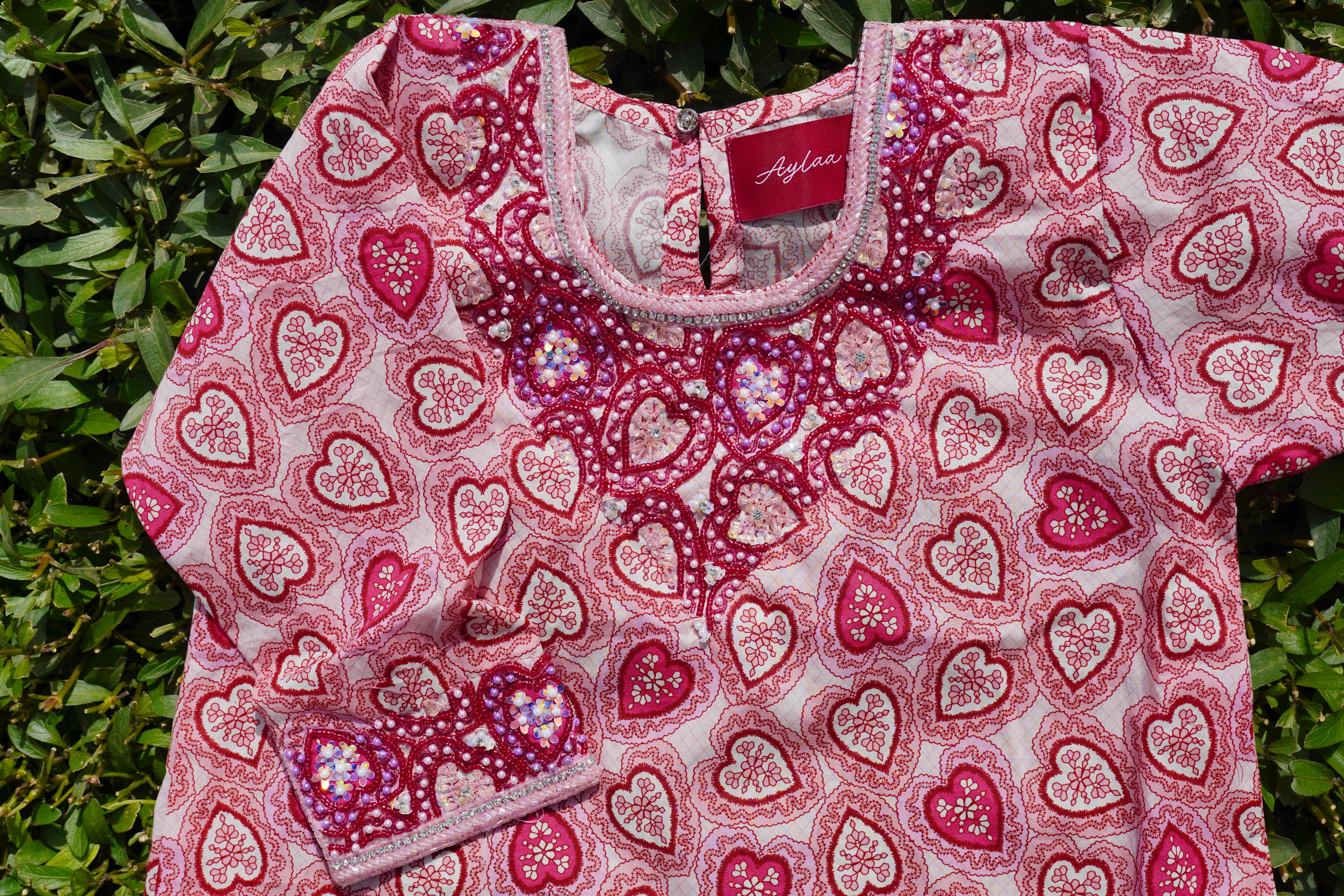 Liberty Love Lace (Ready Stitched)