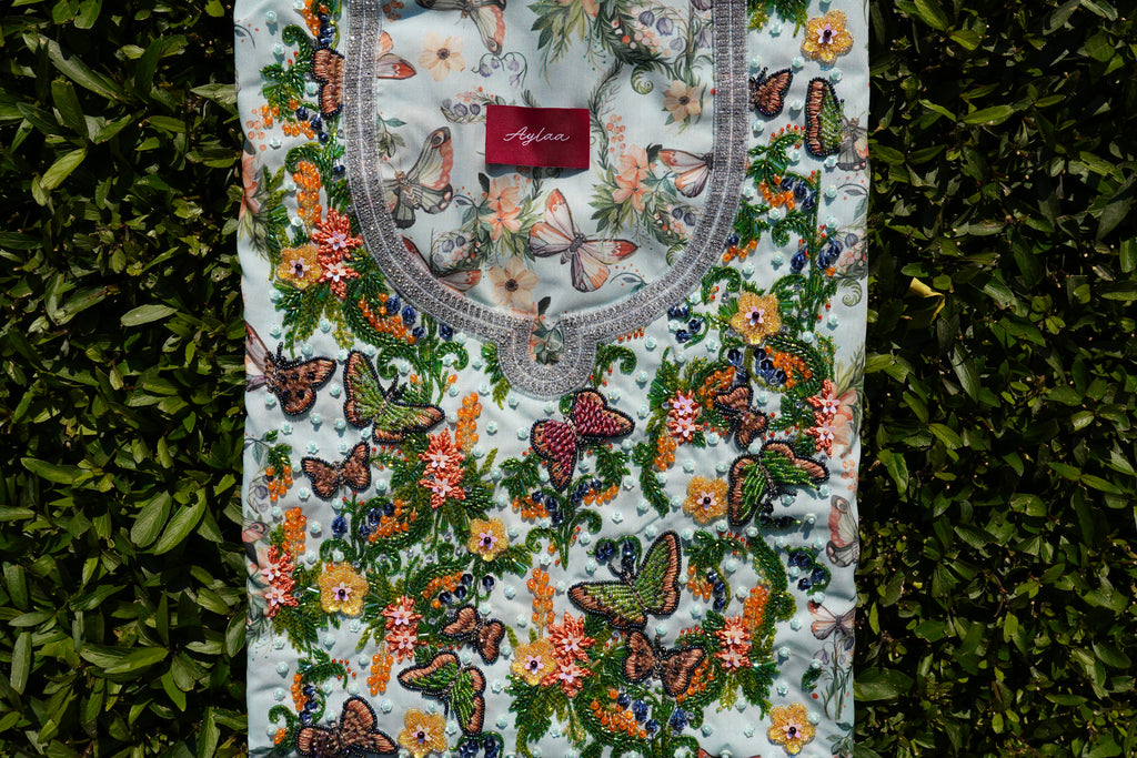 Butterfly Garden (Ready Unstitched)