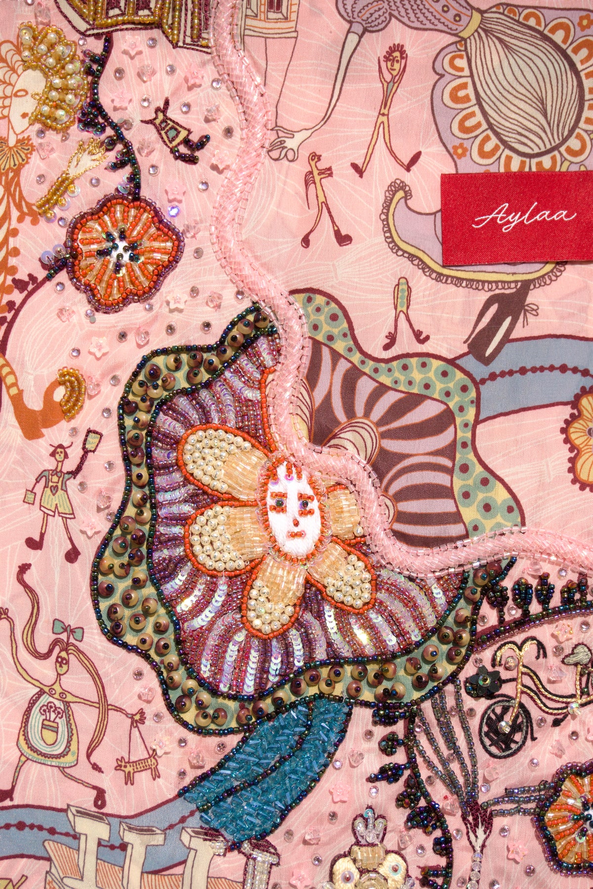 Grayson Perry for Liberty London Shirley Smith II Silk