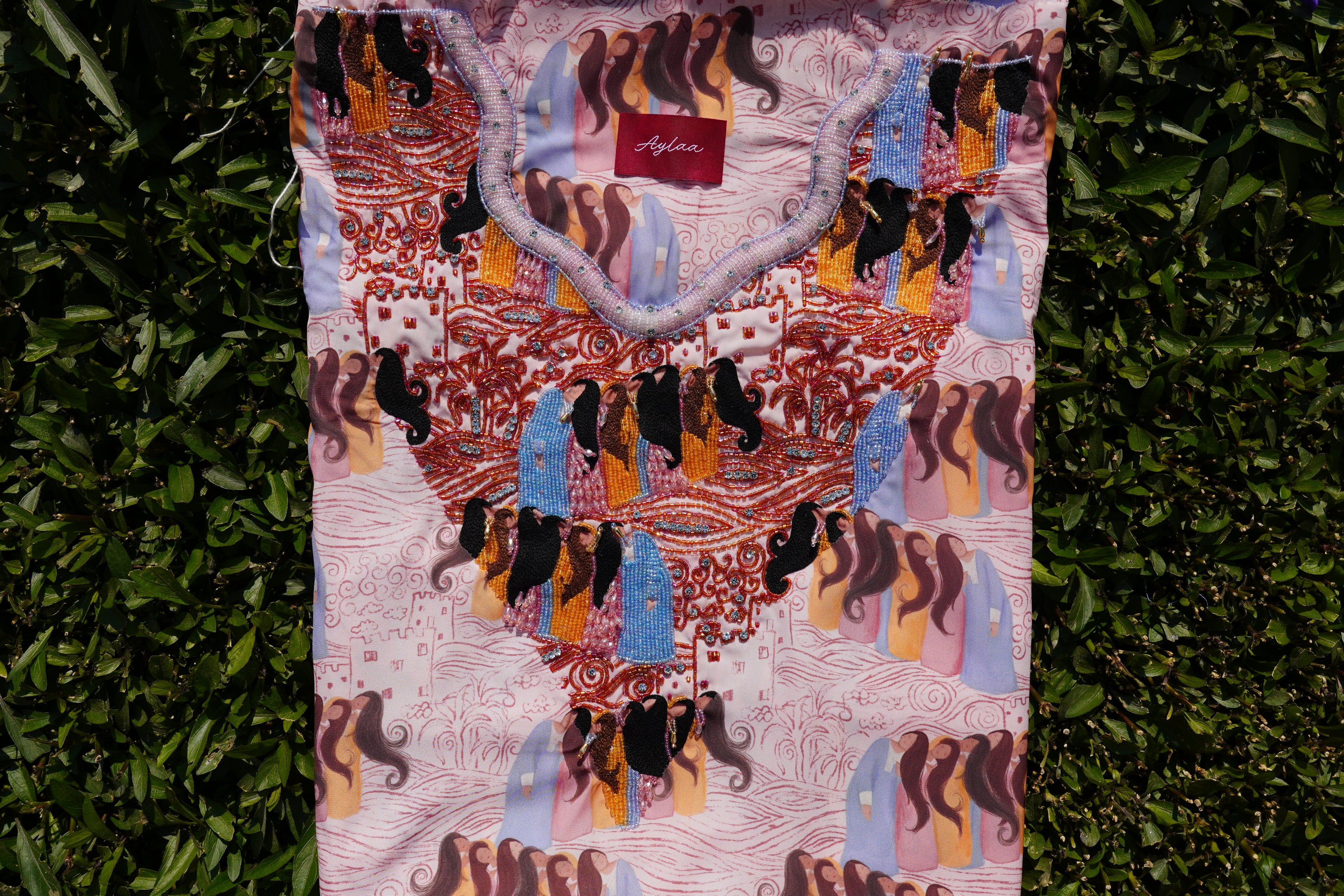 Eem Line National Day (Ready Unstitched)