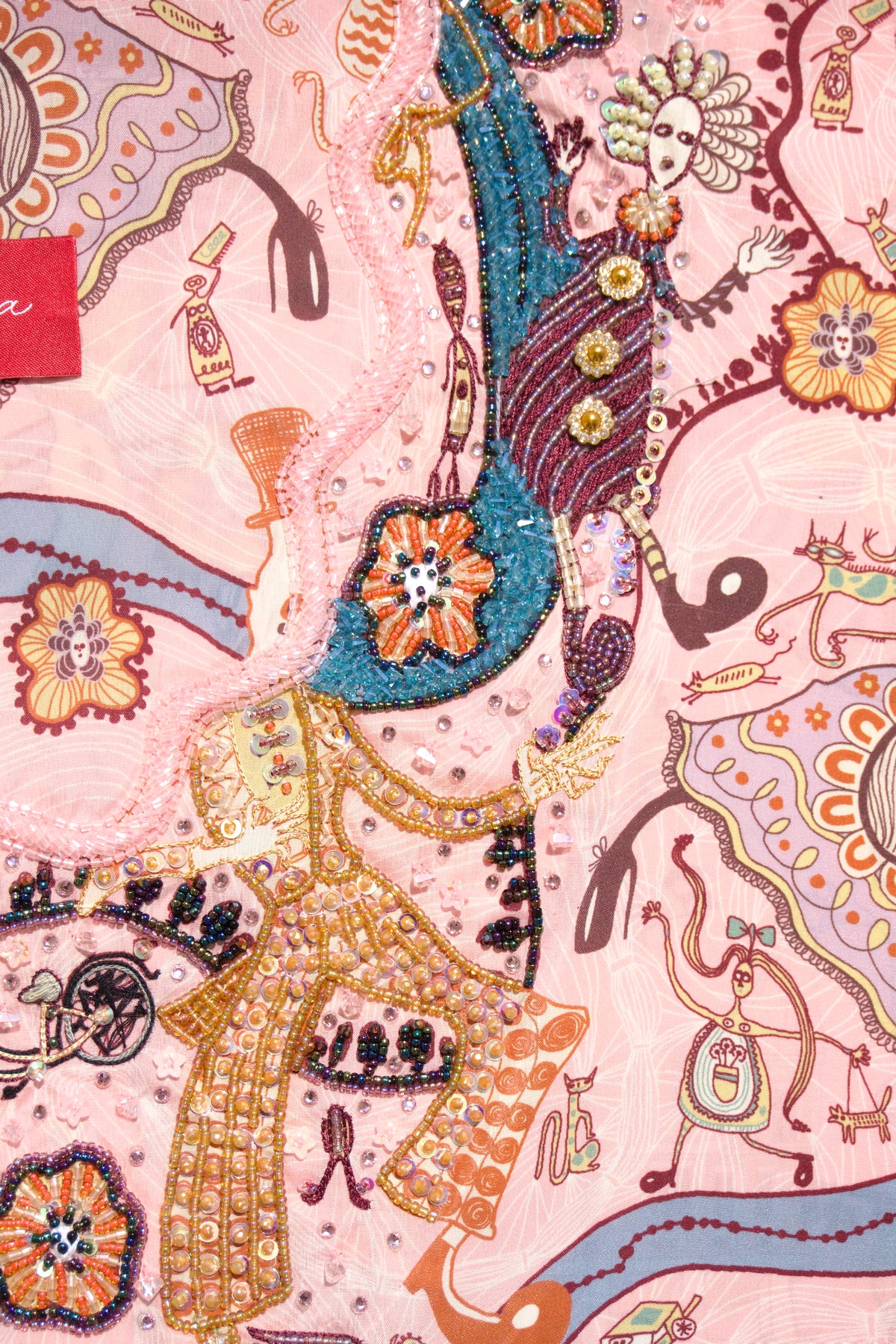 Grayson Perry for Liberty London Shirley Smith II Silk