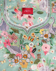 Velvety Fabric Swan Garden