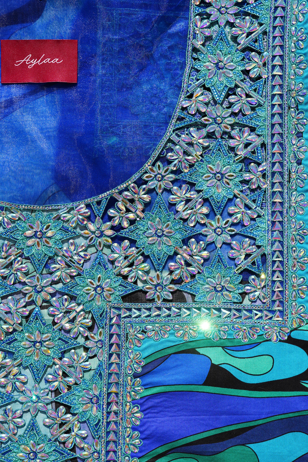 Pucci Fabric Ocean Jewel