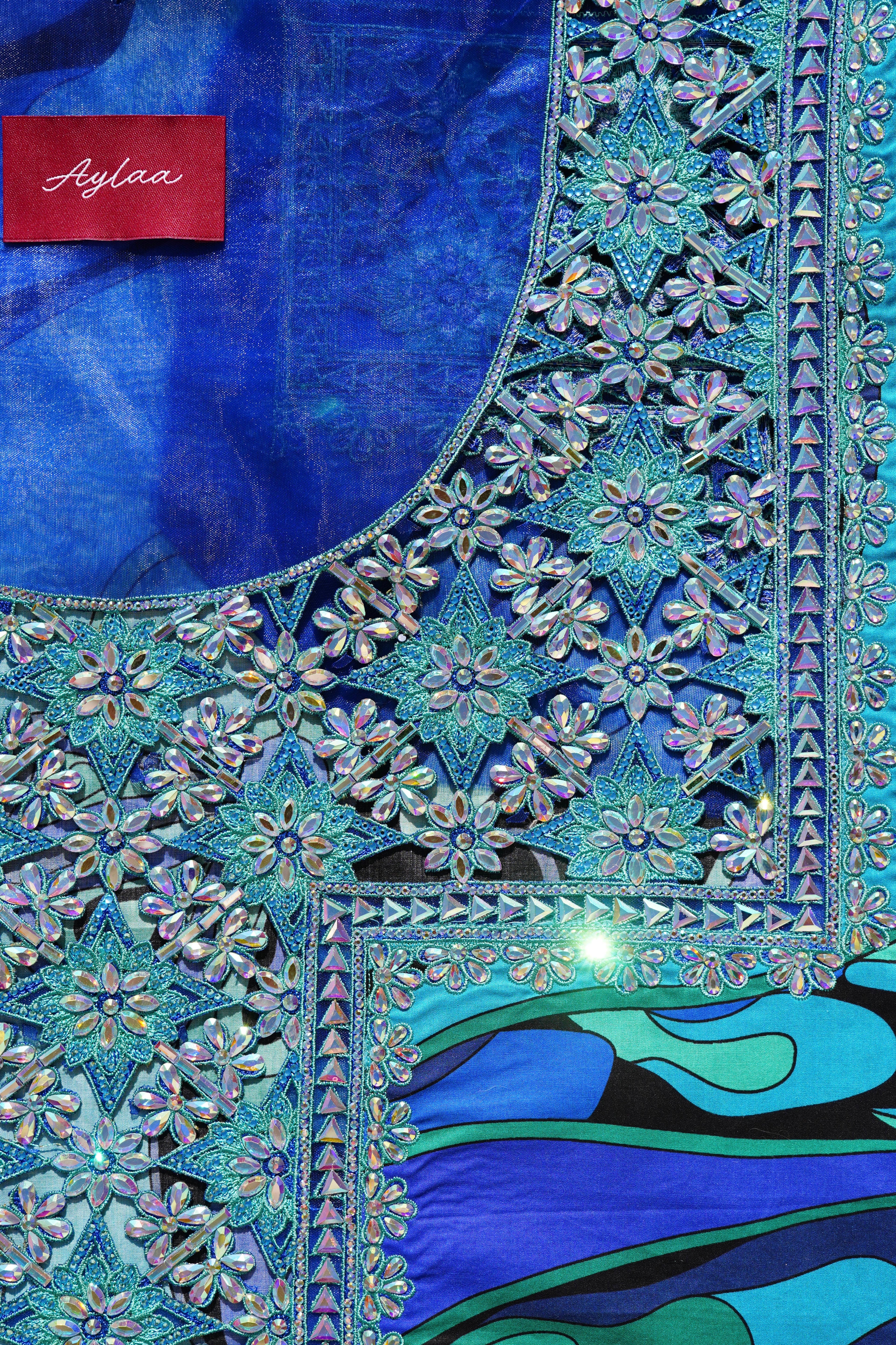Pucci Fabric Ocean Jewel