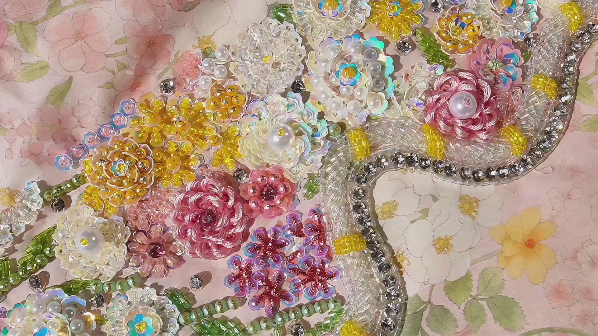 Powder Bloom (Ready Unstitched)