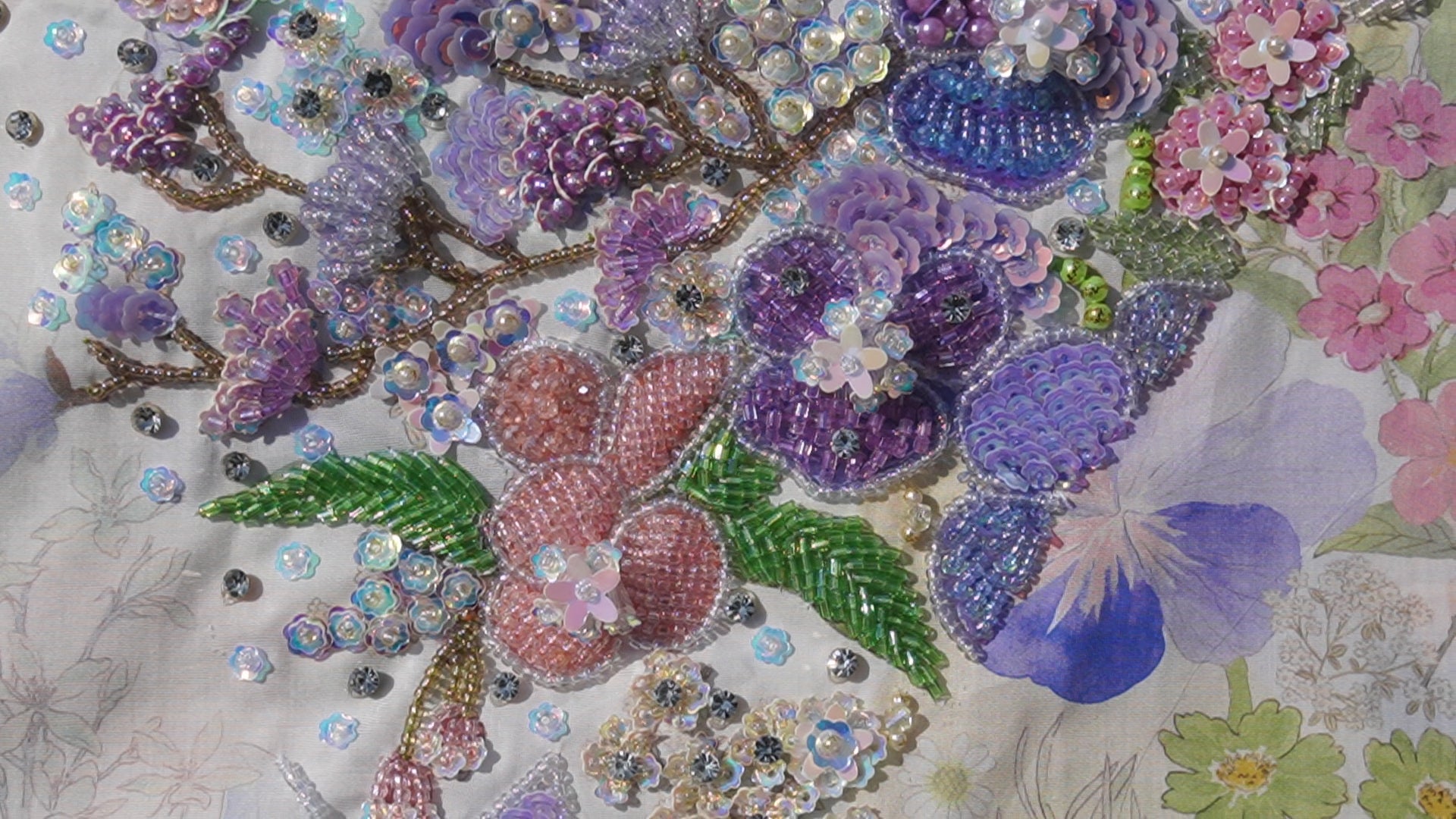 Flower Garden (Ready Unstitched)