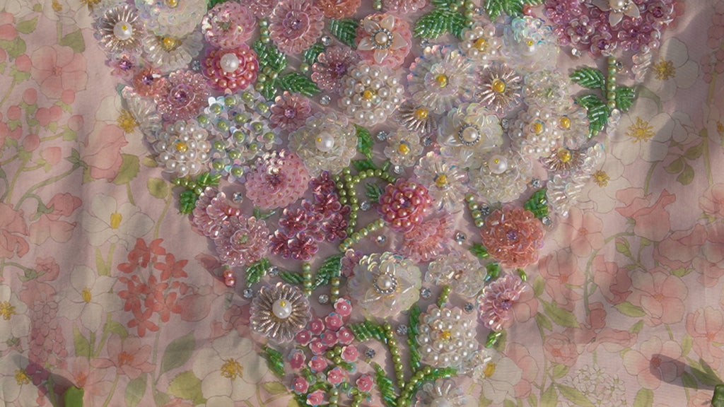 Blush Garden (Ready Unstitched)