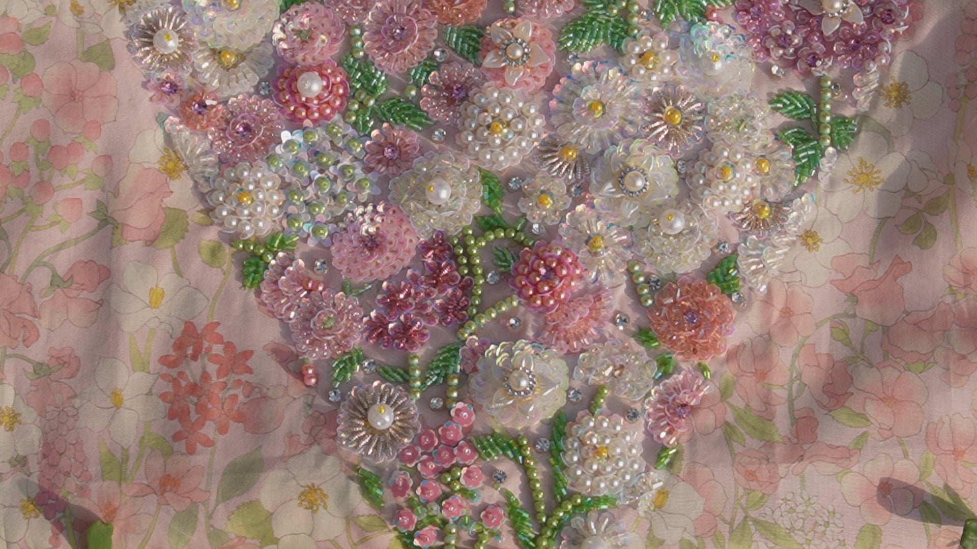 Blush Garden (Ready Unstitched)