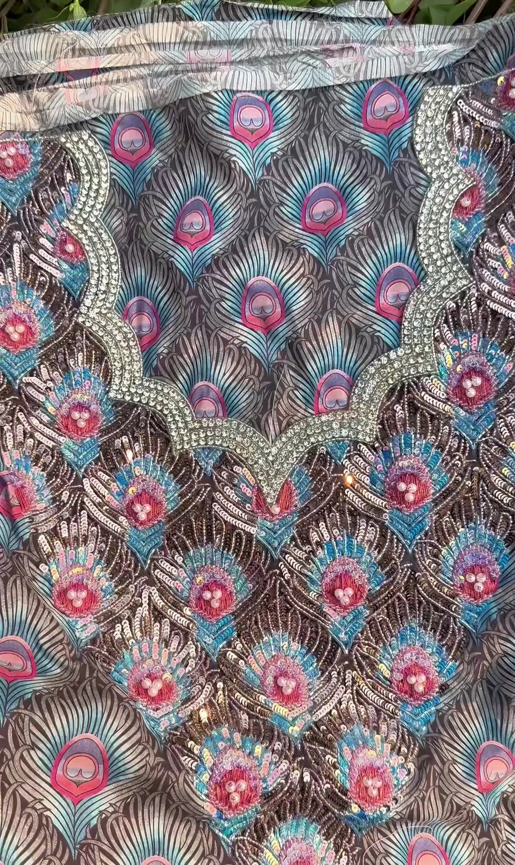 Fera Peacock Liberty (Ready Unstitched)