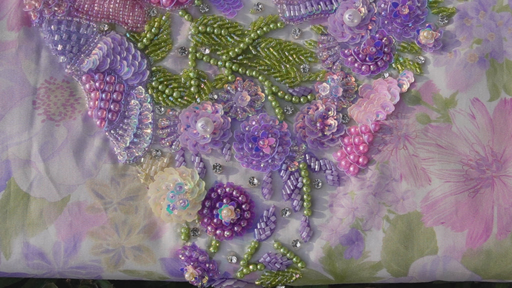 Lavender Garden (Ready Unstitched)