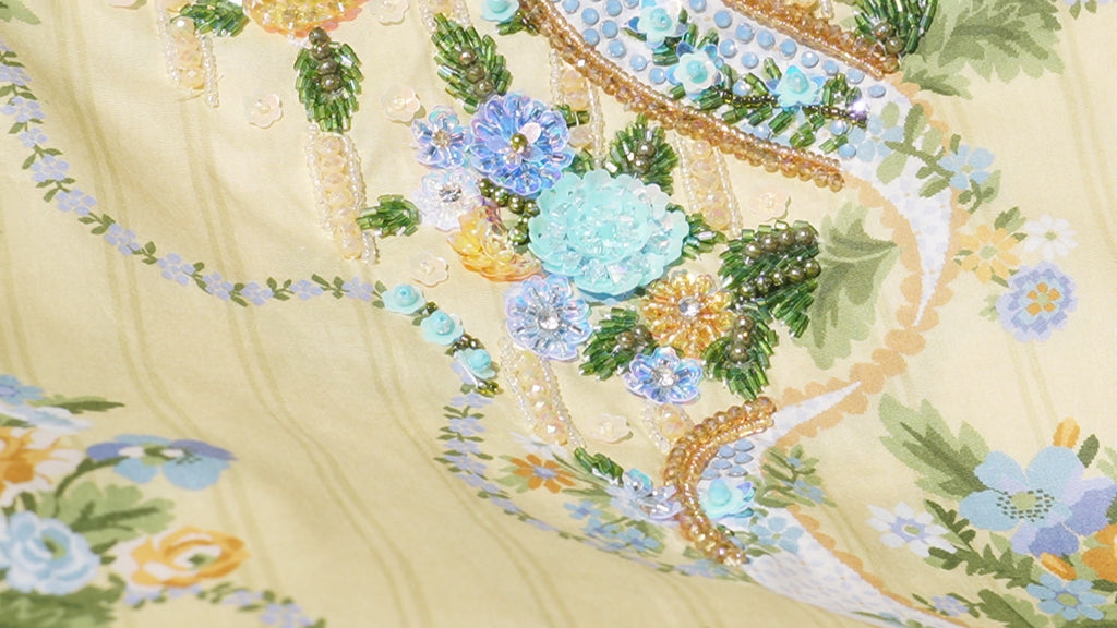 Liberty Fabric & Bridgerton Ribbon Cascade