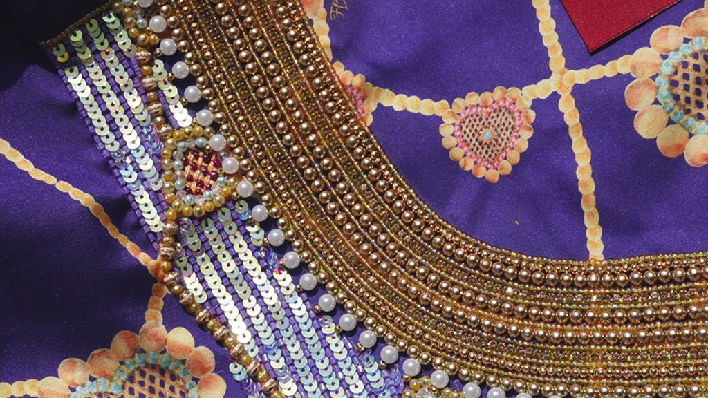 Fabric’s by Hamda Old Gold