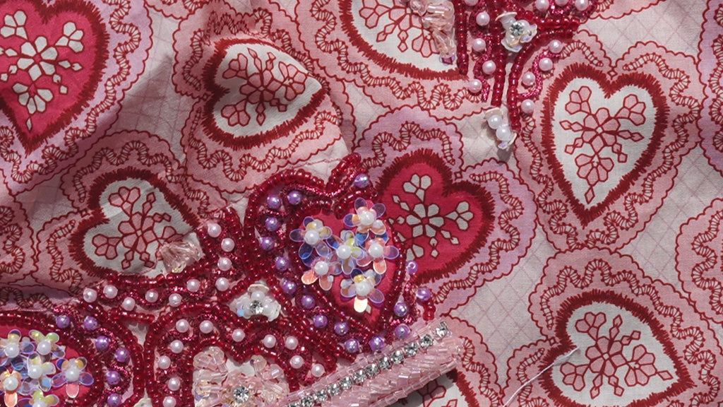 Liberty Love Lace (Ready Stitched)