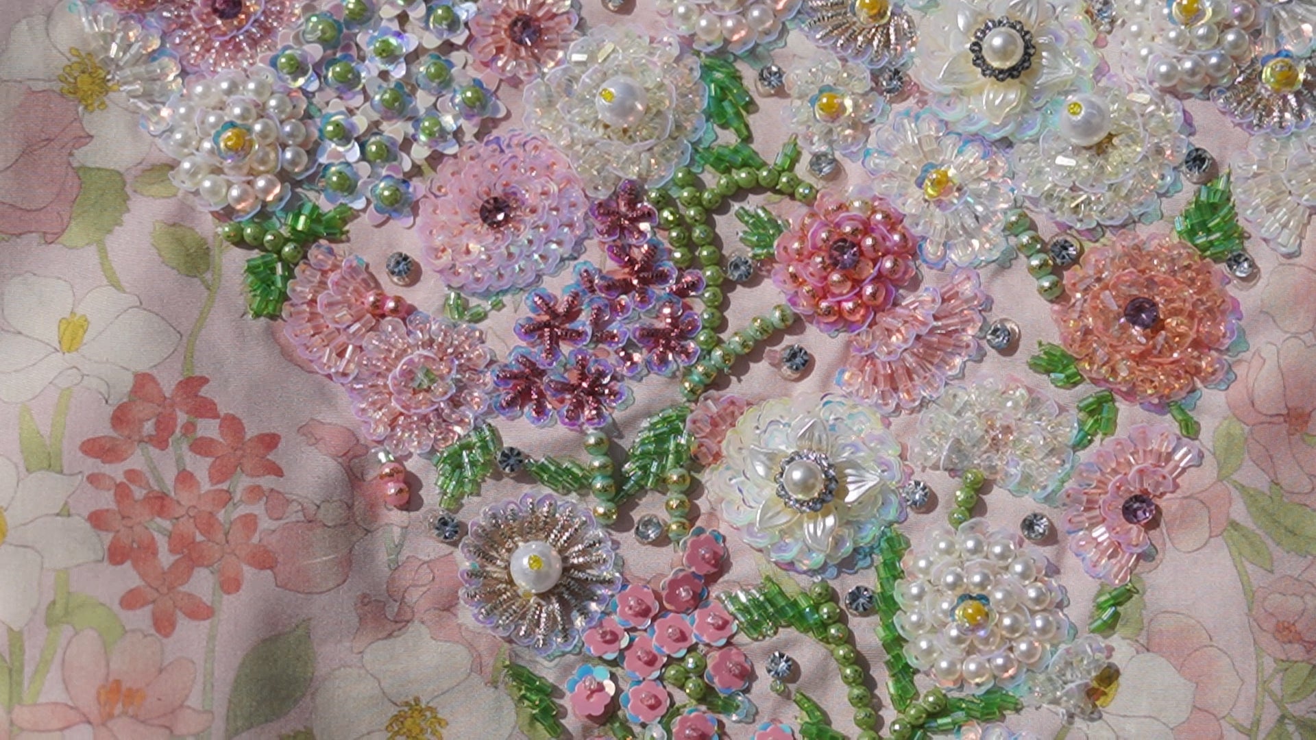 Blush Garden (Ready Unstitched)