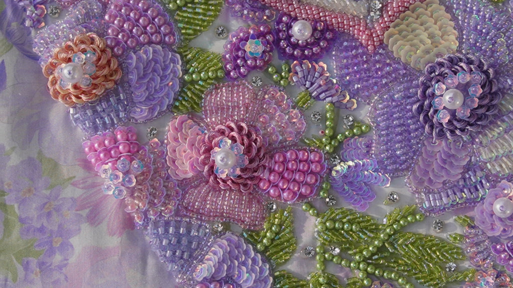 Lavender Garden (Ready Unstitched)