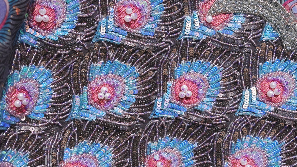 Liberty Fera Peacock (Ready Unstitched)